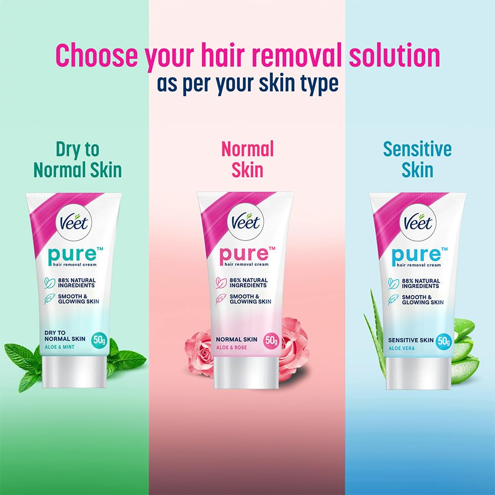 Hair Removal Cream - 50 G (Normal Skin)